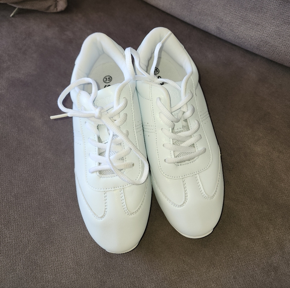 White Athletic Sneakers